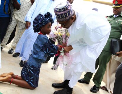 Welcoming Former President Muhammadu Buhari to Osun State